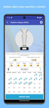 Captura de Tela do Jogo Sudoku - Quebra-cabeça