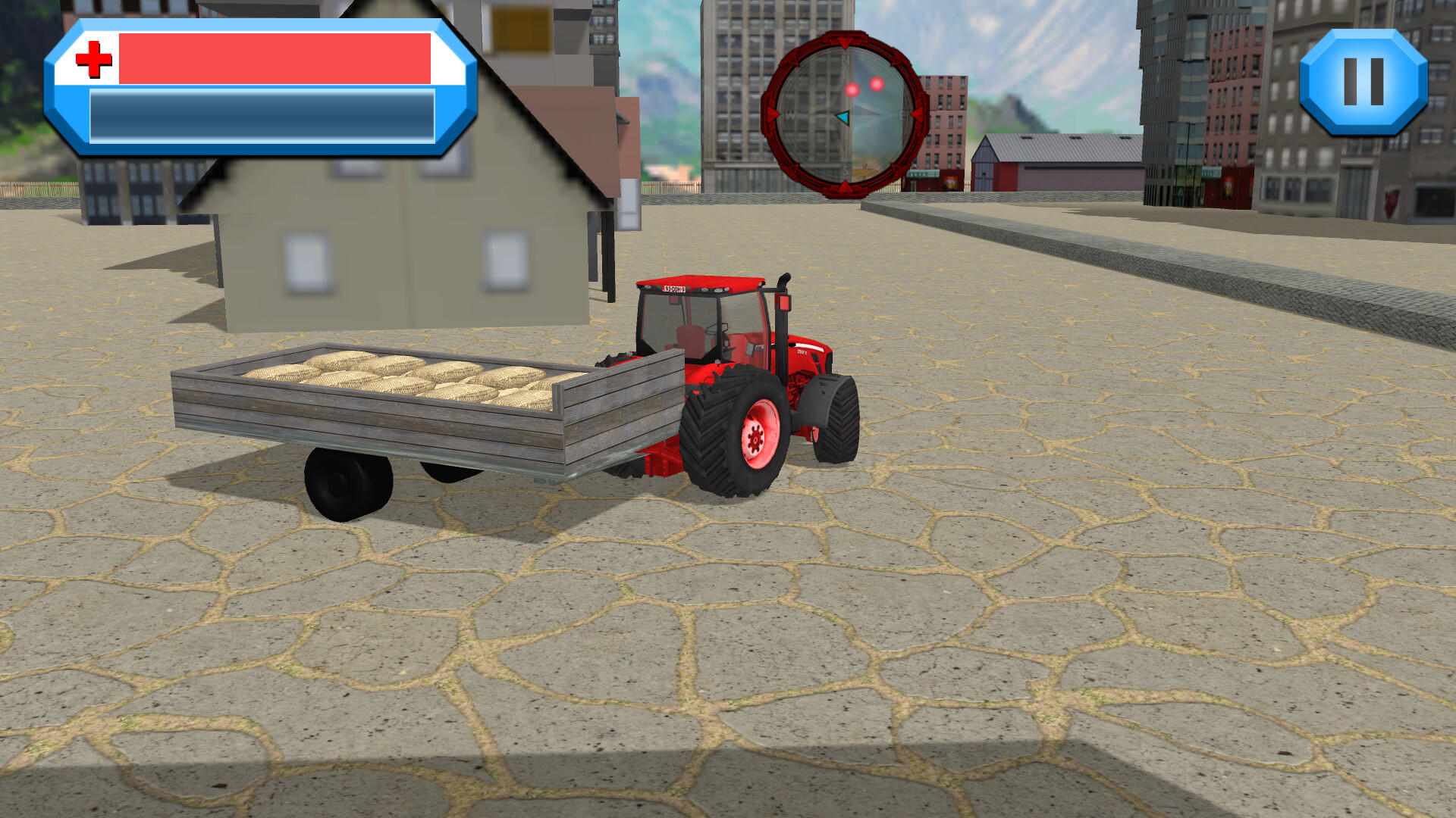 Screenshot of Agriculture Tractor Sim