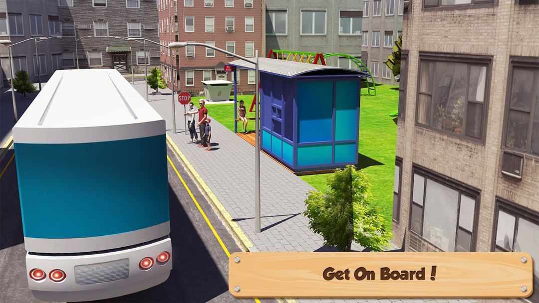 School Bus: Zoo Driving 게임 스크린 샷