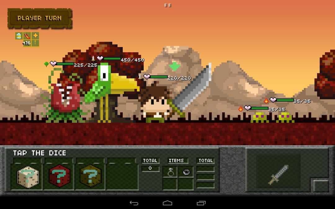 Tiny Dice Dungeon screenshot game