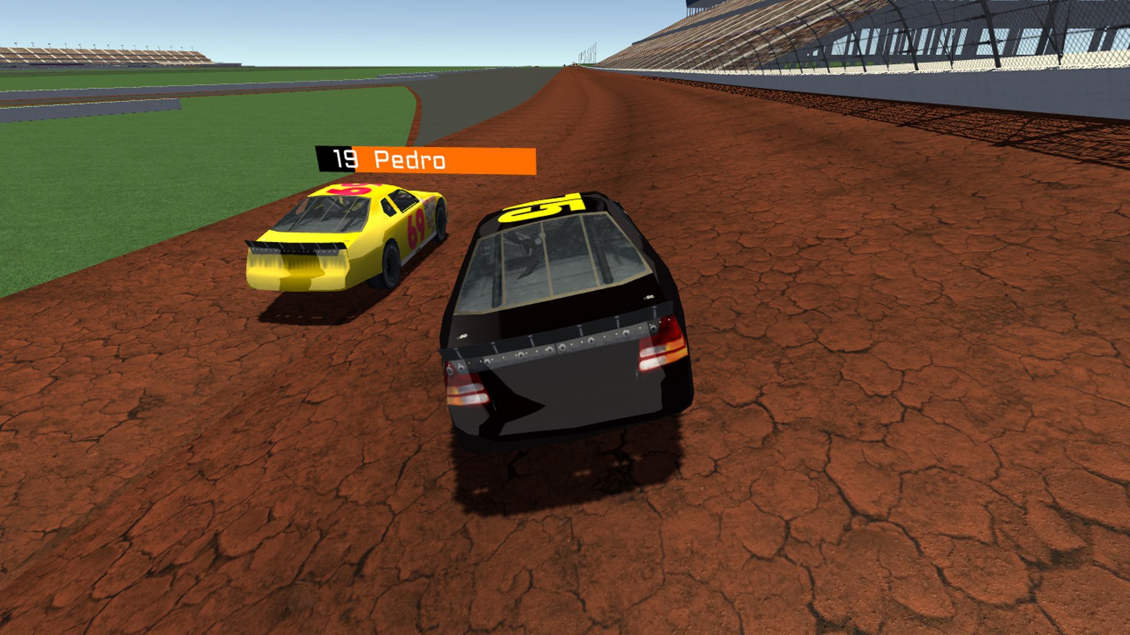 Dirt Track American Racing ภาพหน้าจอเกม