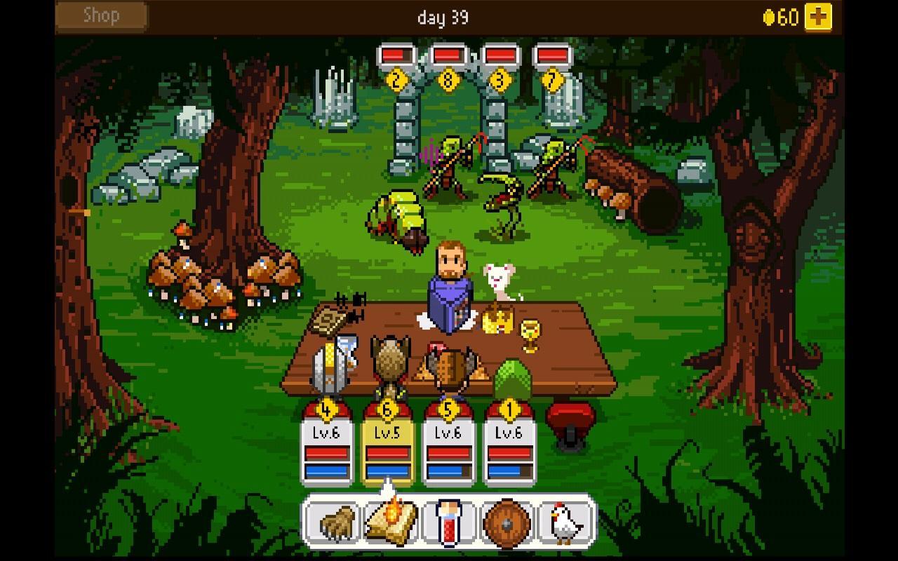 Knights of Pen & Paper +1 Game Screenshot