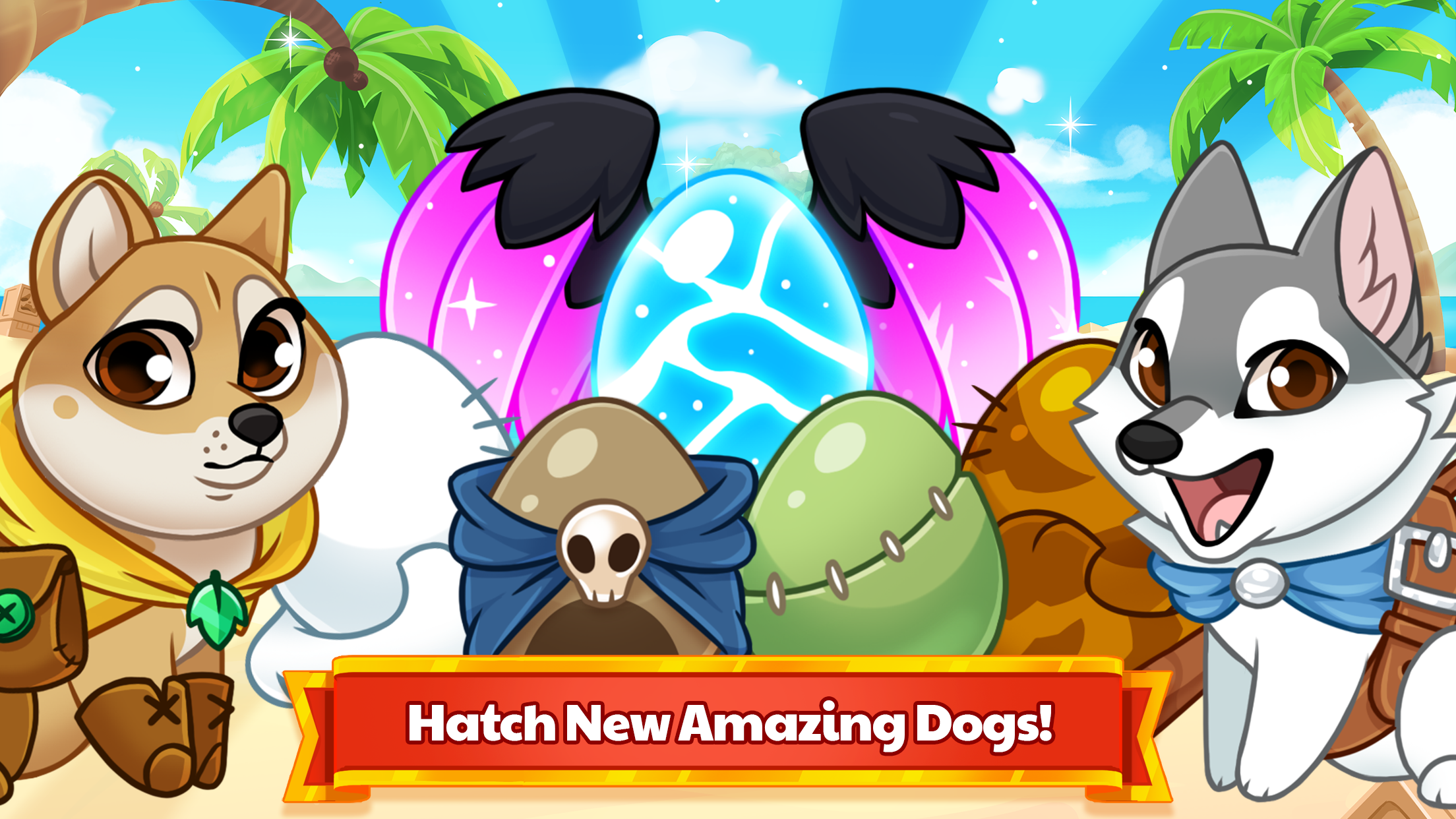 Dungeon Dogs - Idle RPG Game Screenshot