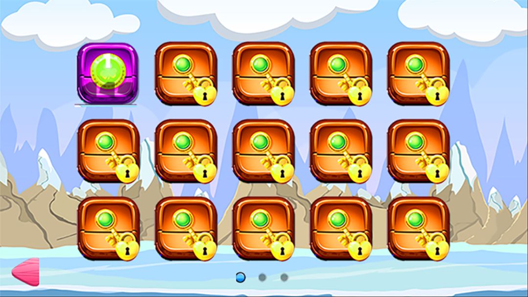 Screenshot of Ice Kirby Adventure
