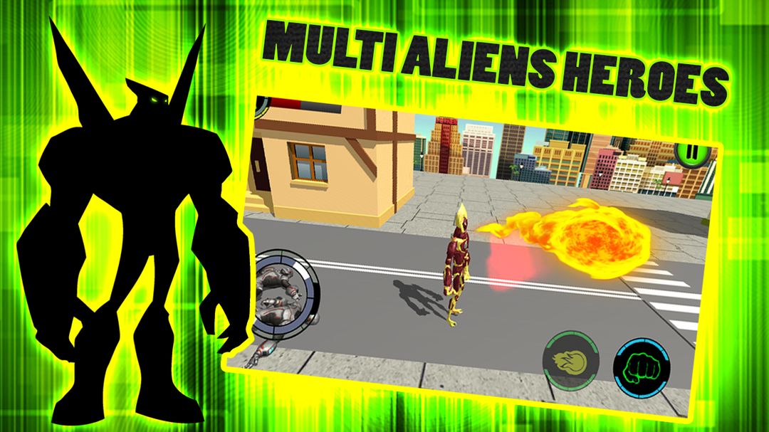 Extreme alien ultimate battle 게임 스크린 샷