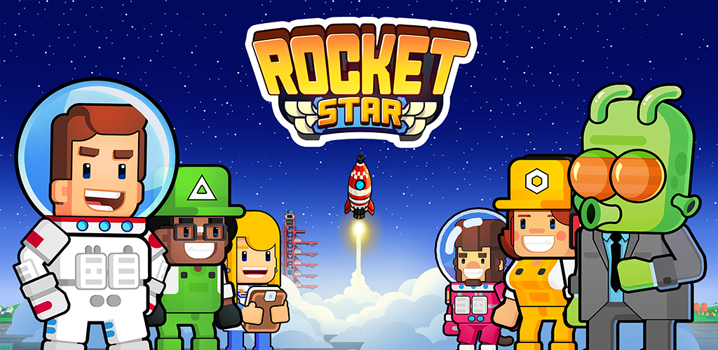 Banner of Rocket Star: Idle Tycoon Game 