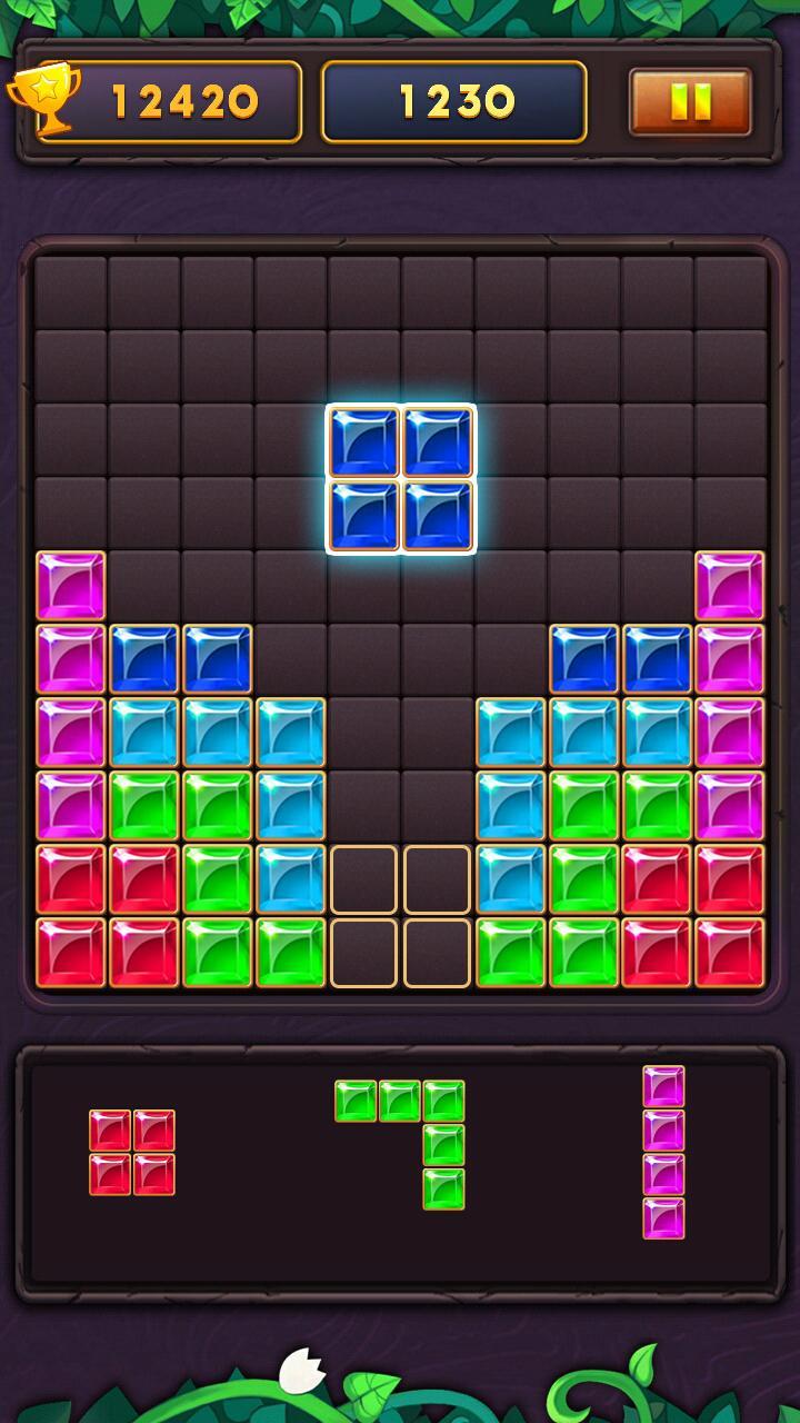 Cuplikan Layar Game Jewel Block Puzzle