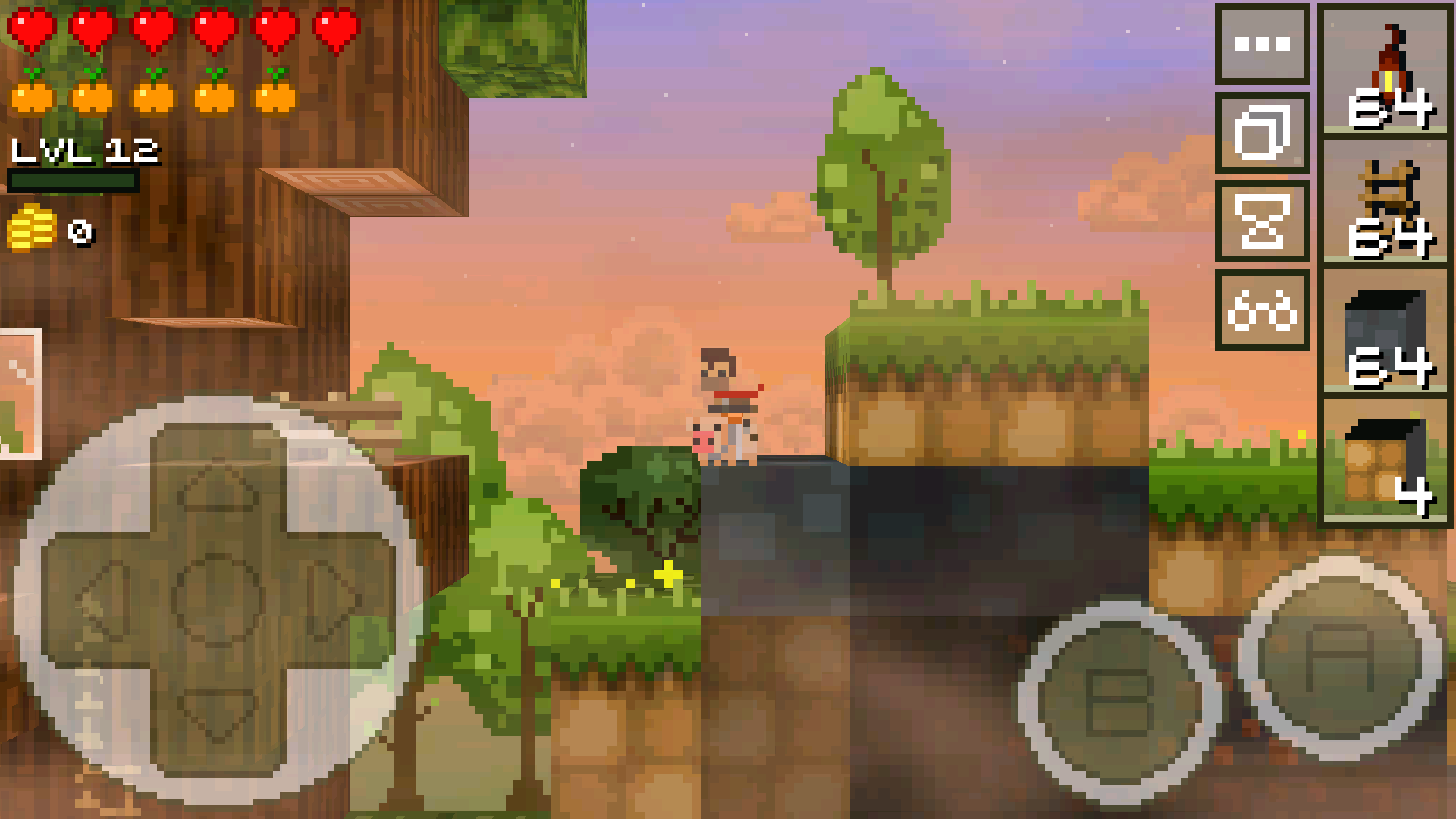 Скриншот игры LostMiner: Build & Craft Game
