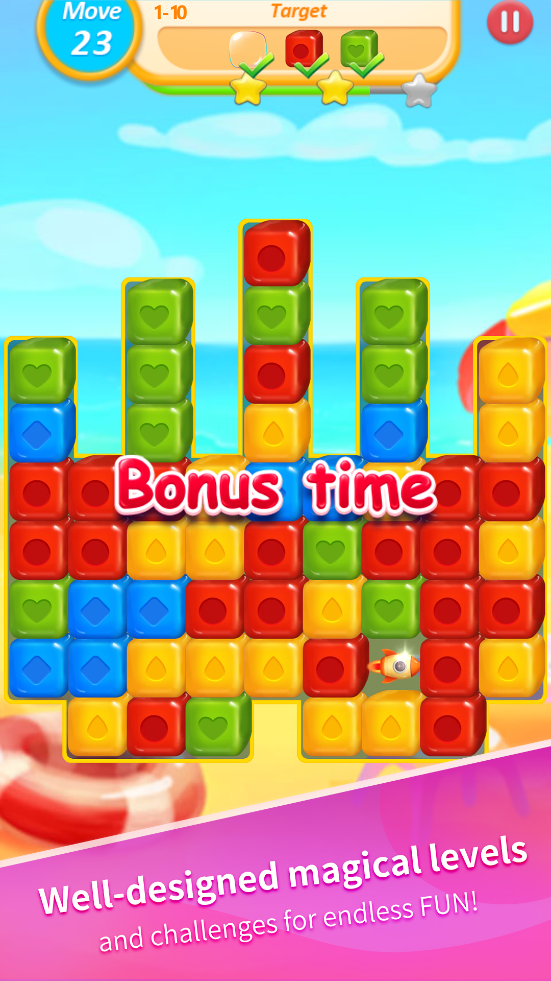 Crafty Crush Game Screenshot
