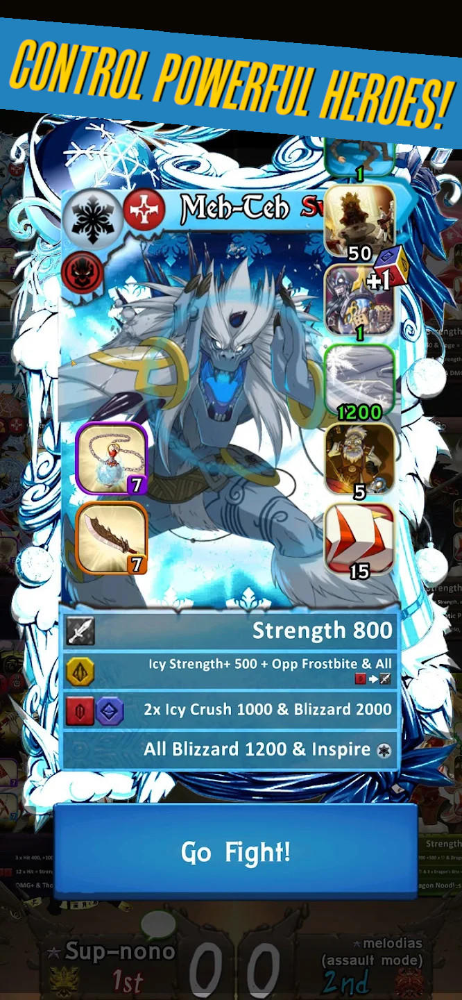 Ảnh chụp màn hình Eredan Arena PVP