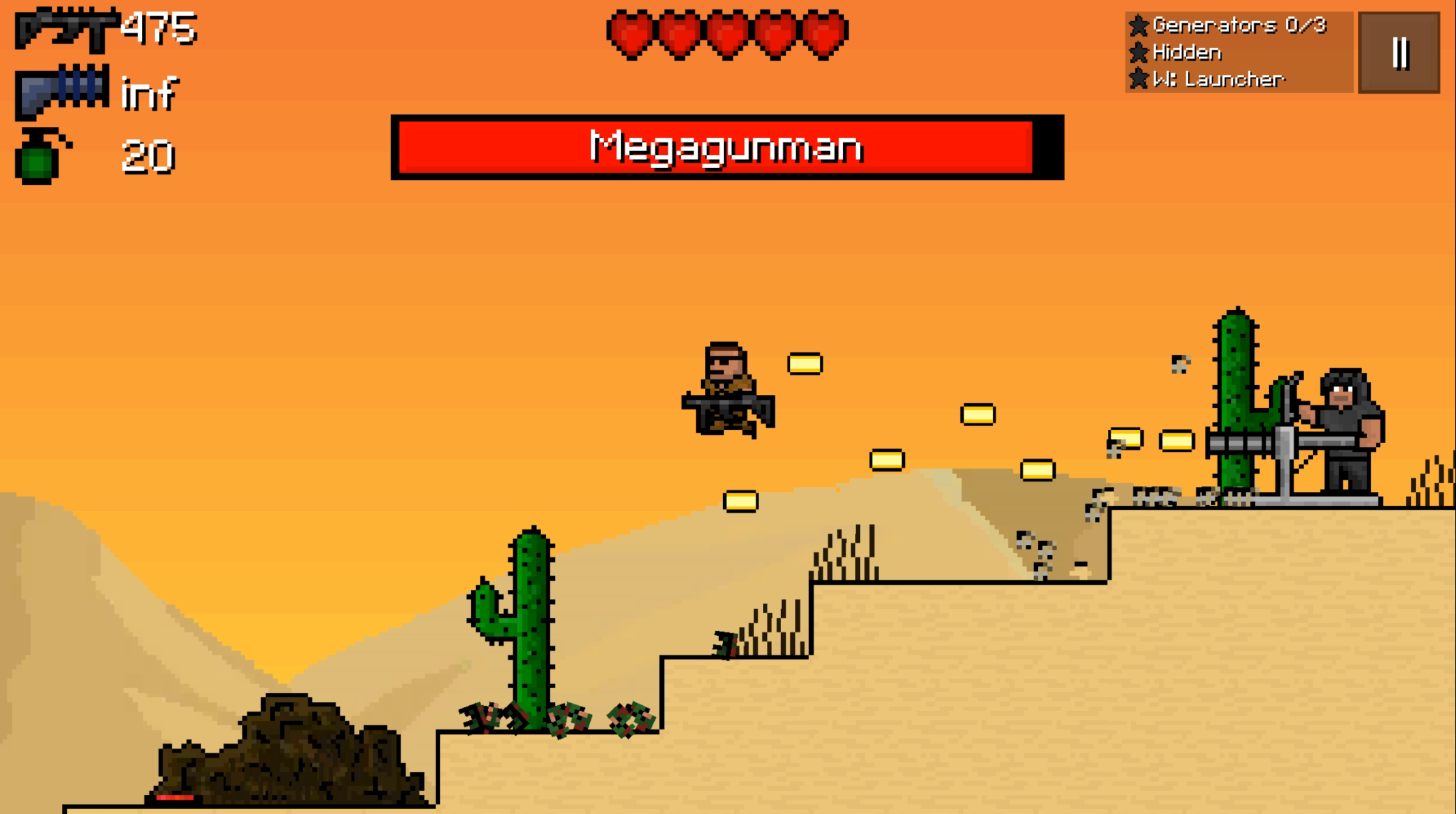 Pixel Force 2 Game Screenshot