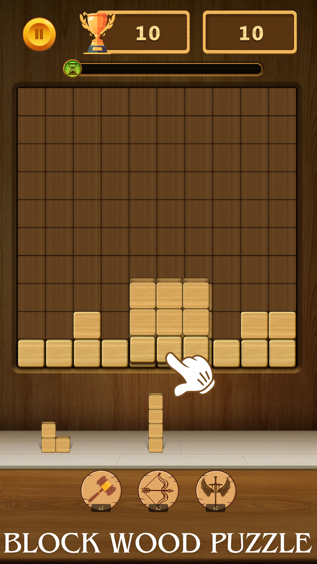 Block Puzzle - Wood blast Game Game Screenshot