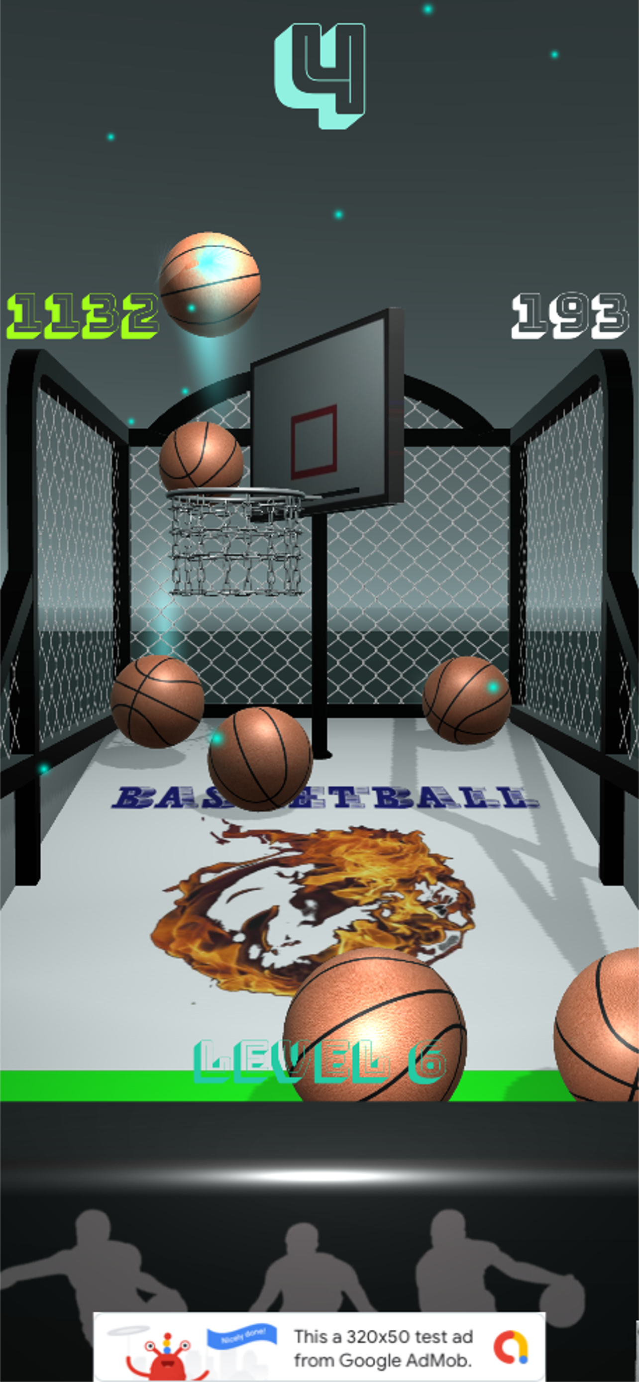 농구 - 3D 게임 스크린샷