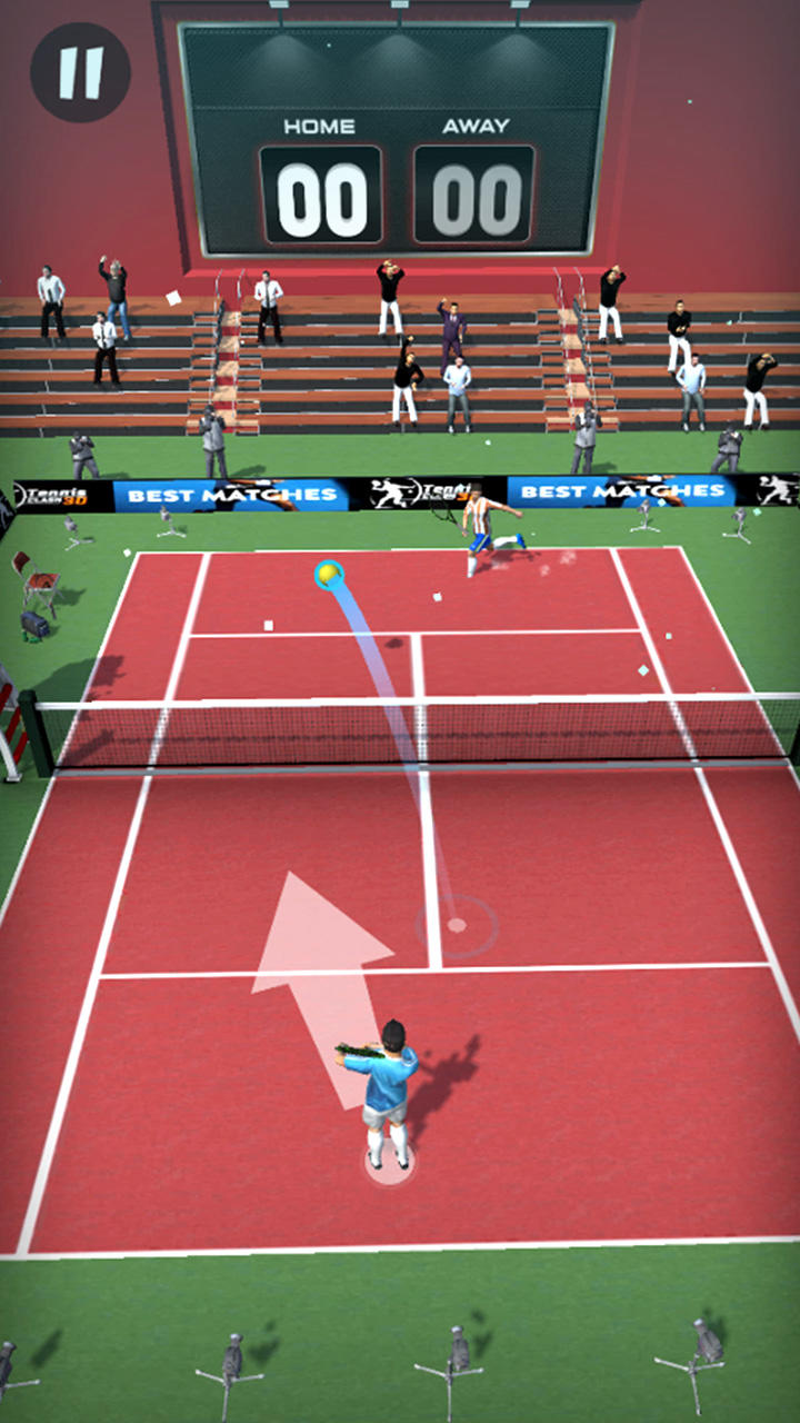 Open World Lawn Tennis Spo Game Screenshot