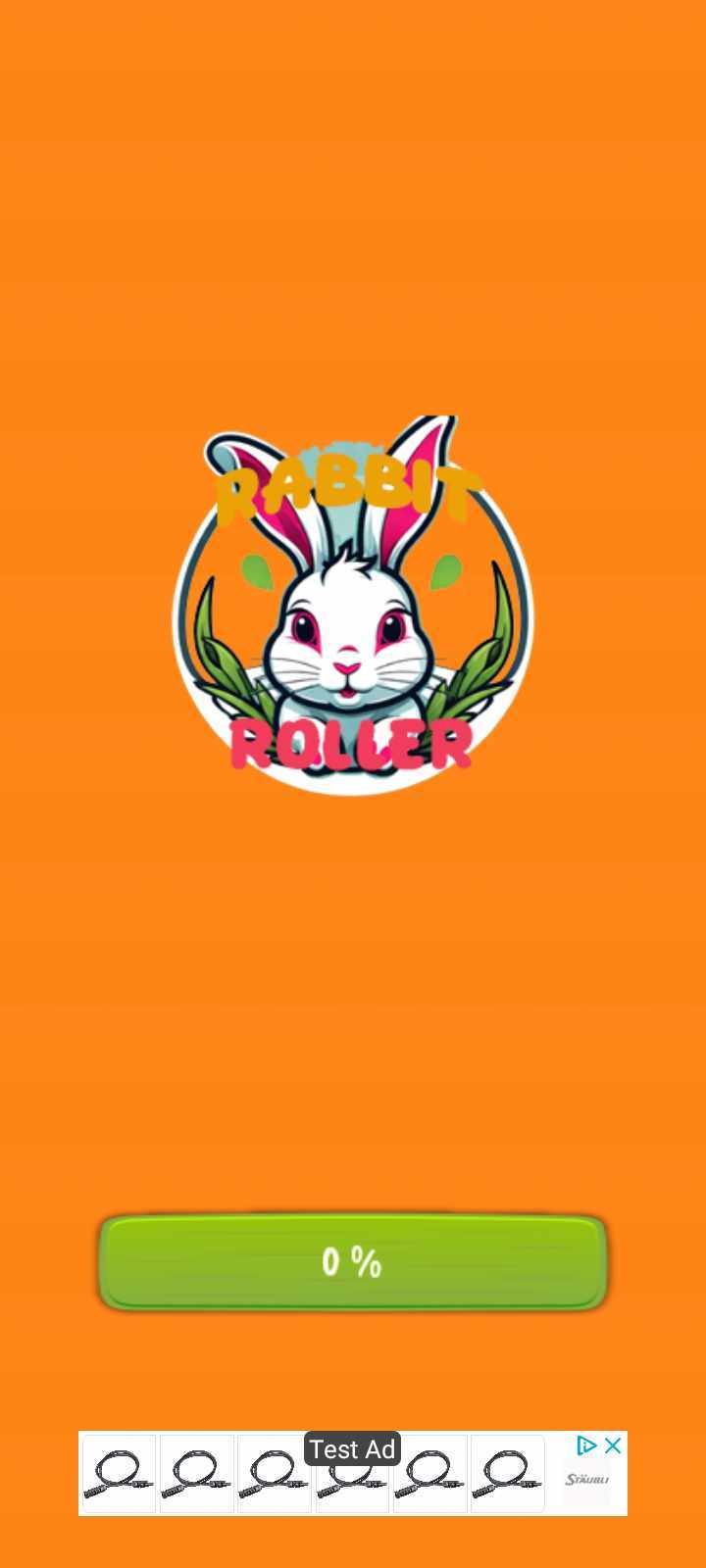 Rabbit Roller ゲームのスクリーンショット