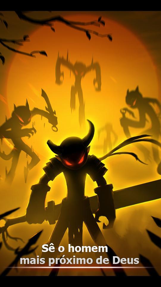 Captura de Tela do Jogo League of Stickman - Best acti