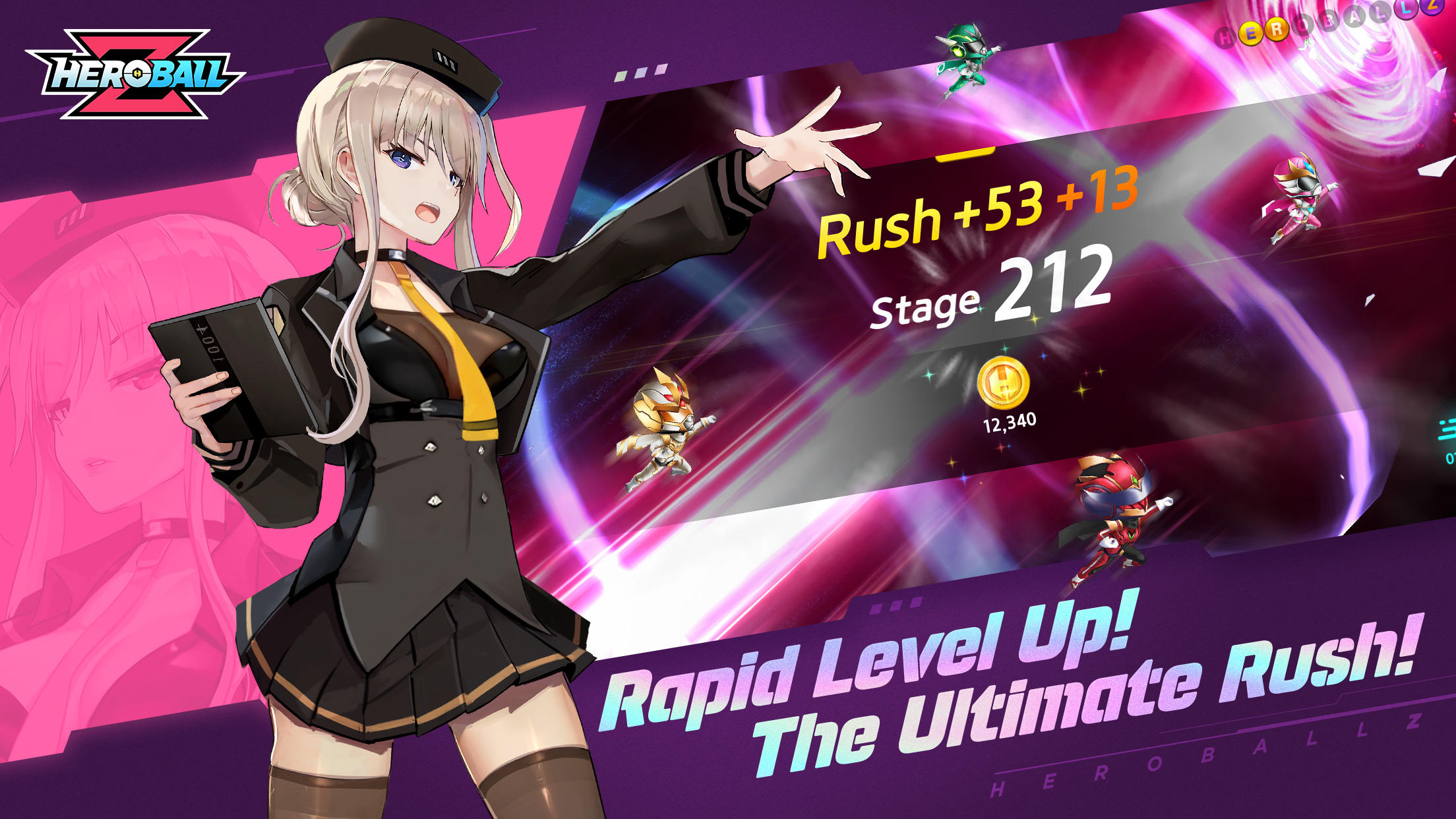 Hero Ball Z - Idle RPG Game Screenshot