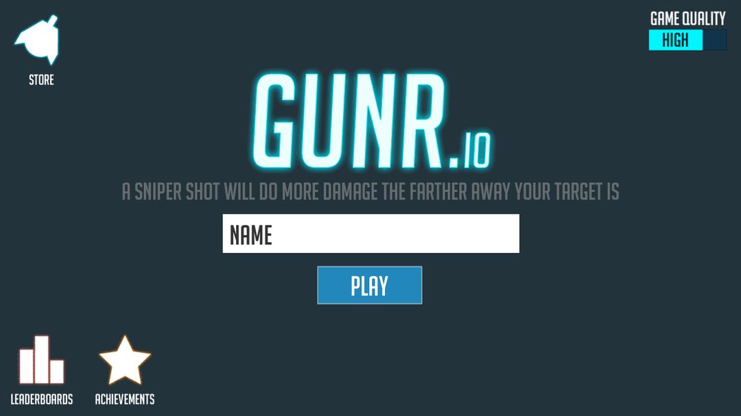 Screenshot of Gunr.io