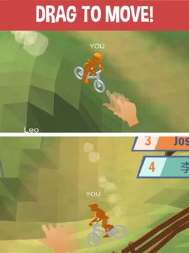 Hill Down Race Game Screenshot