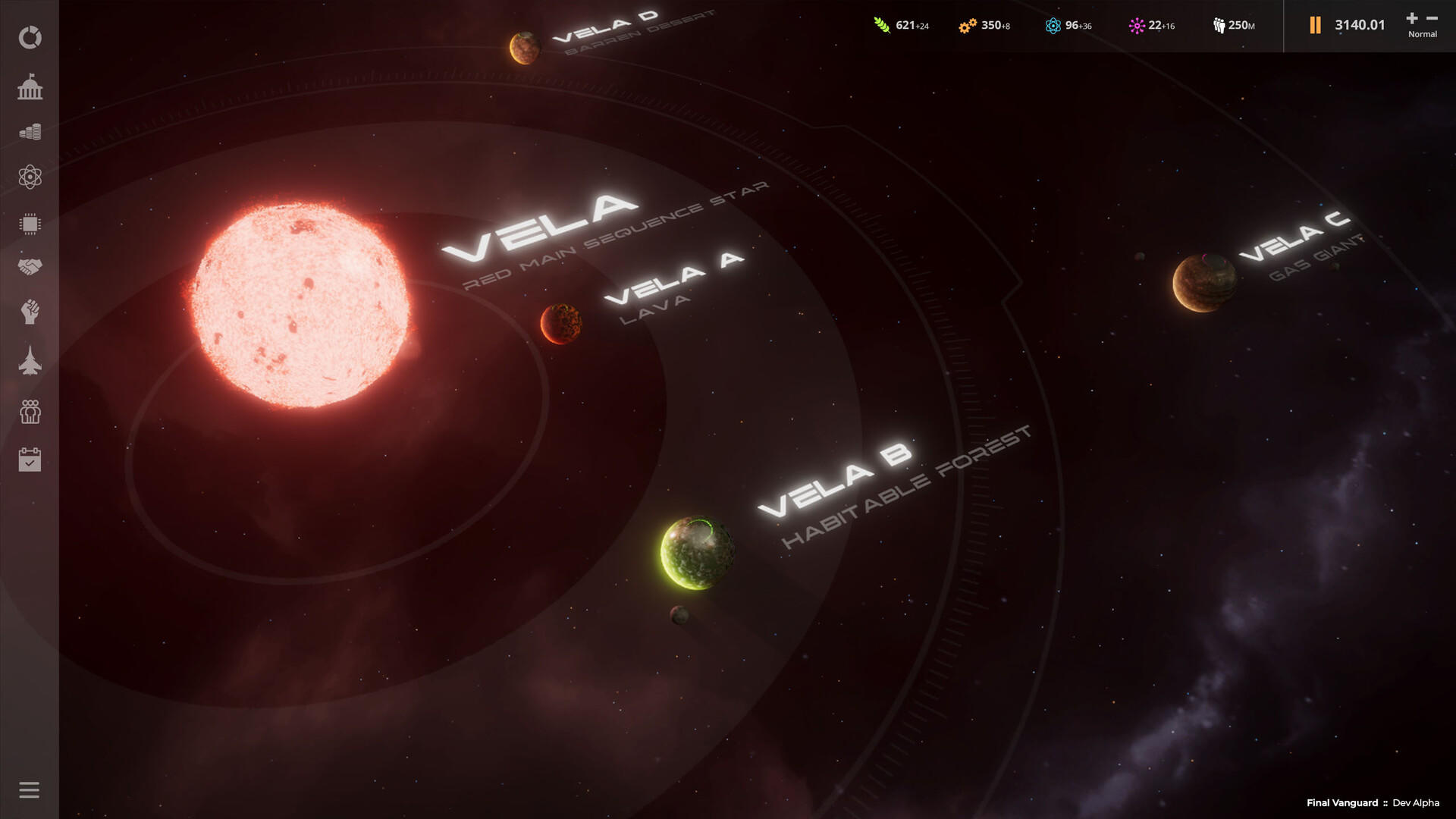Screenshot of Final Vanguard