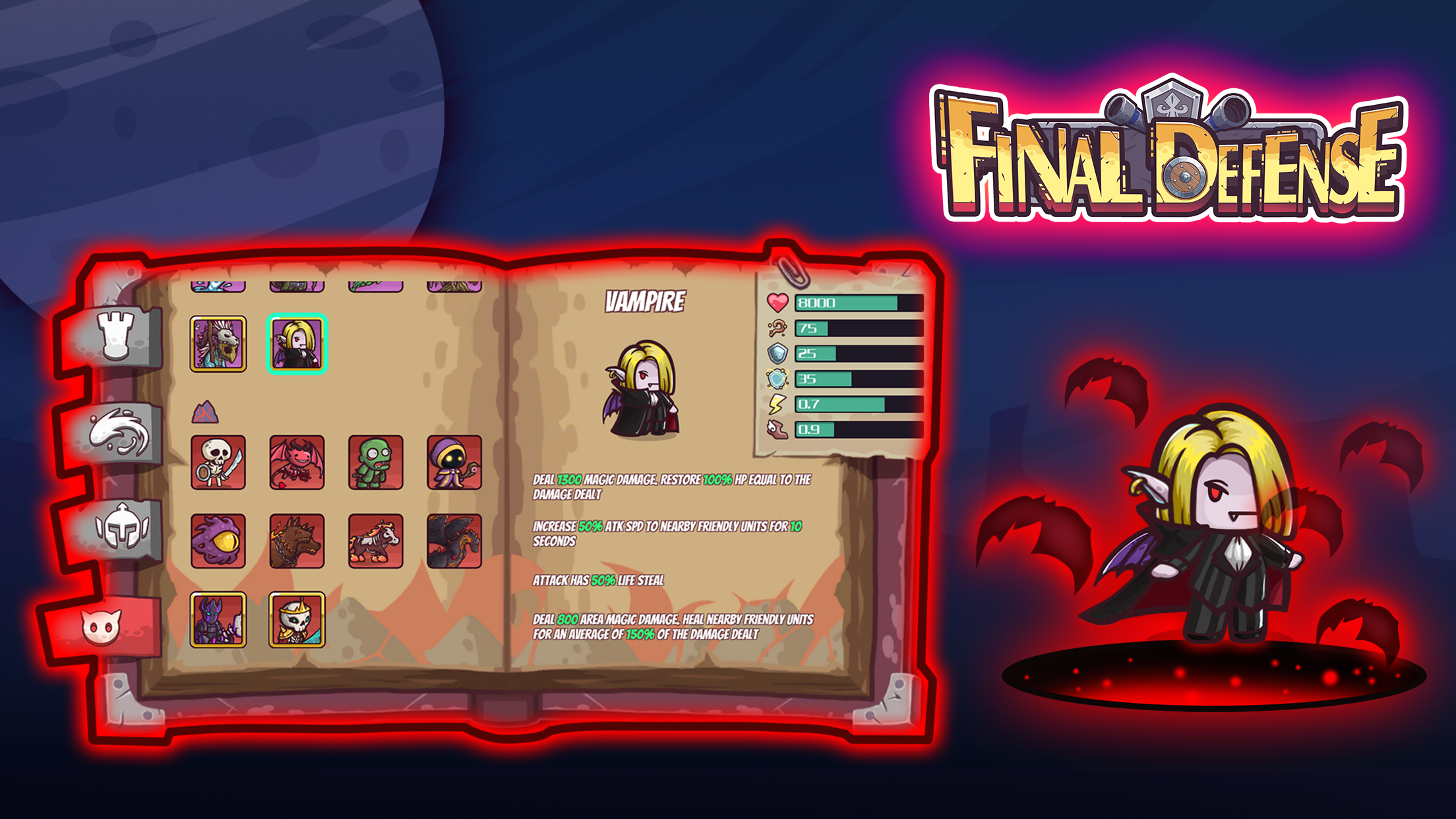 Final Defense Game Screenshot