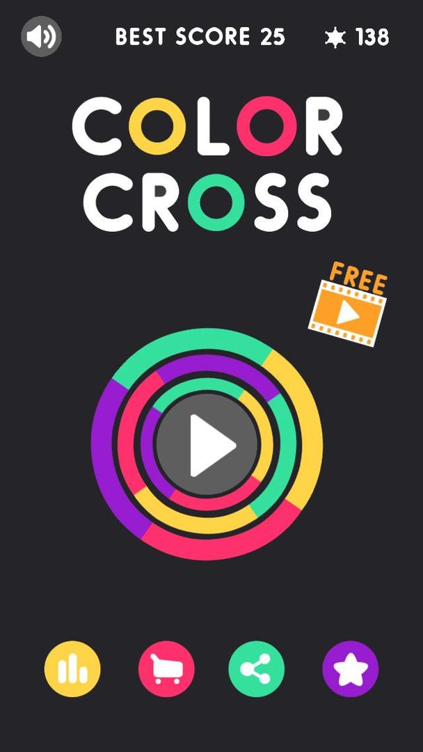 Color Cross - Switch Color 2 ภาพหน้าจอเกม