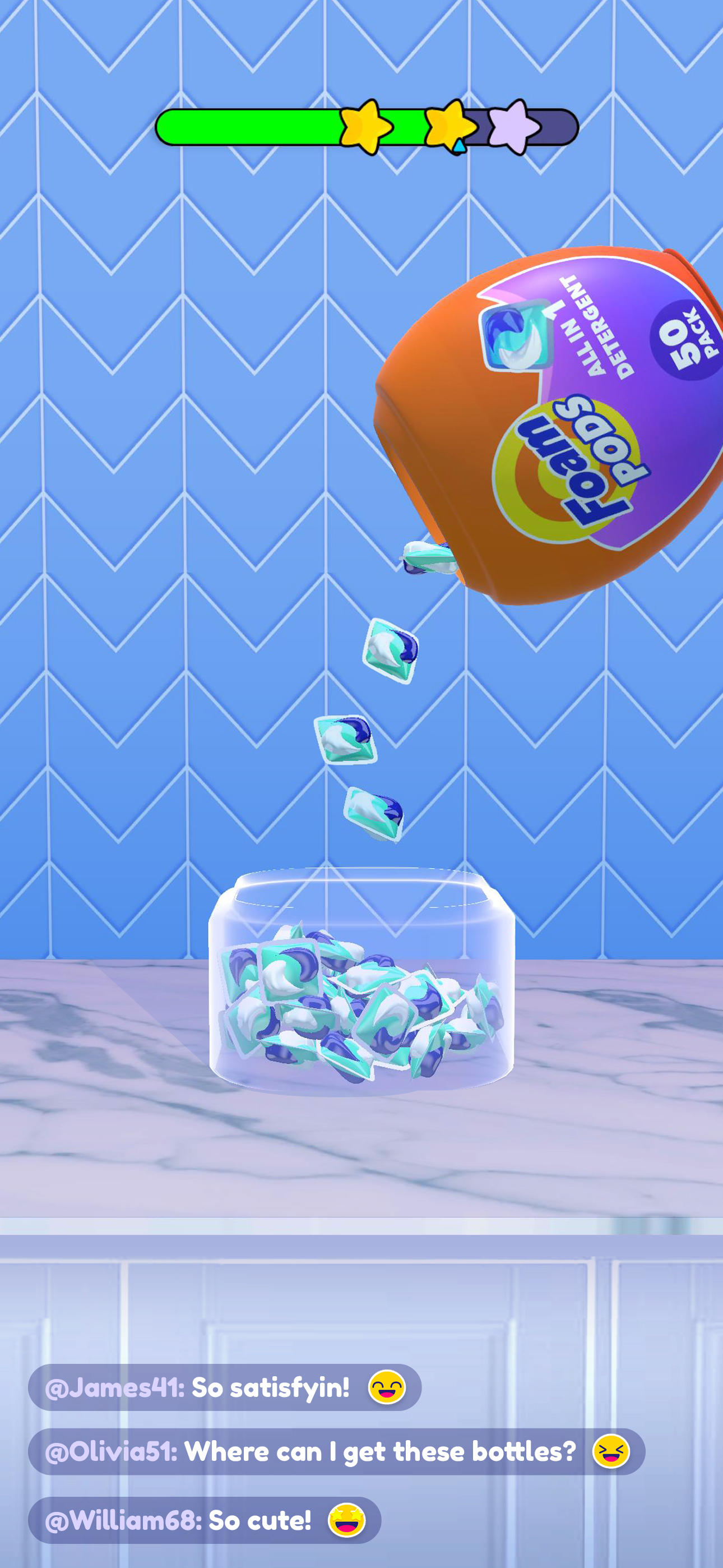 Cuplikan Layar Game Laundry Restock D.I.Y.