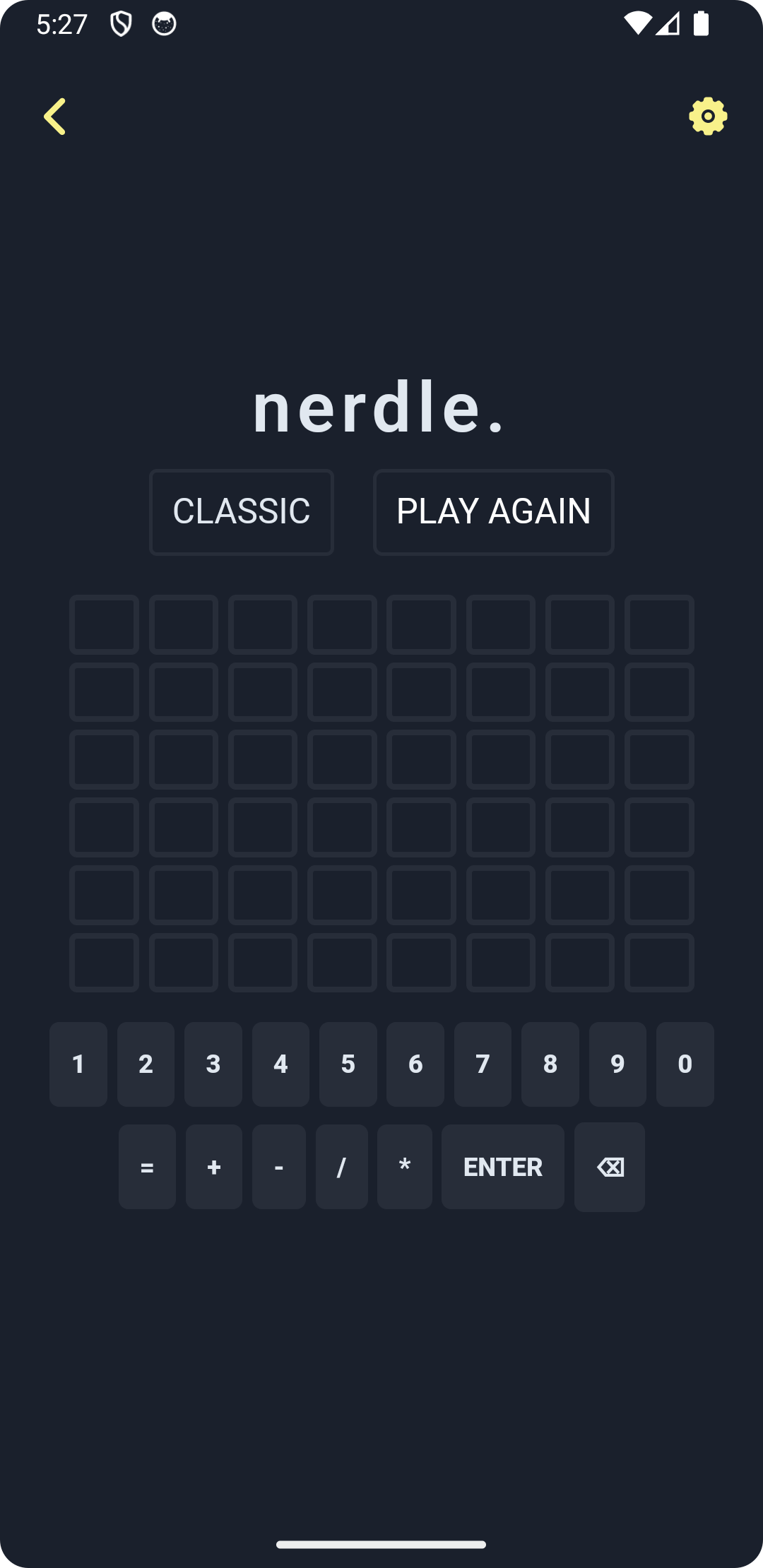 Screenshot 3 of Nerdle 