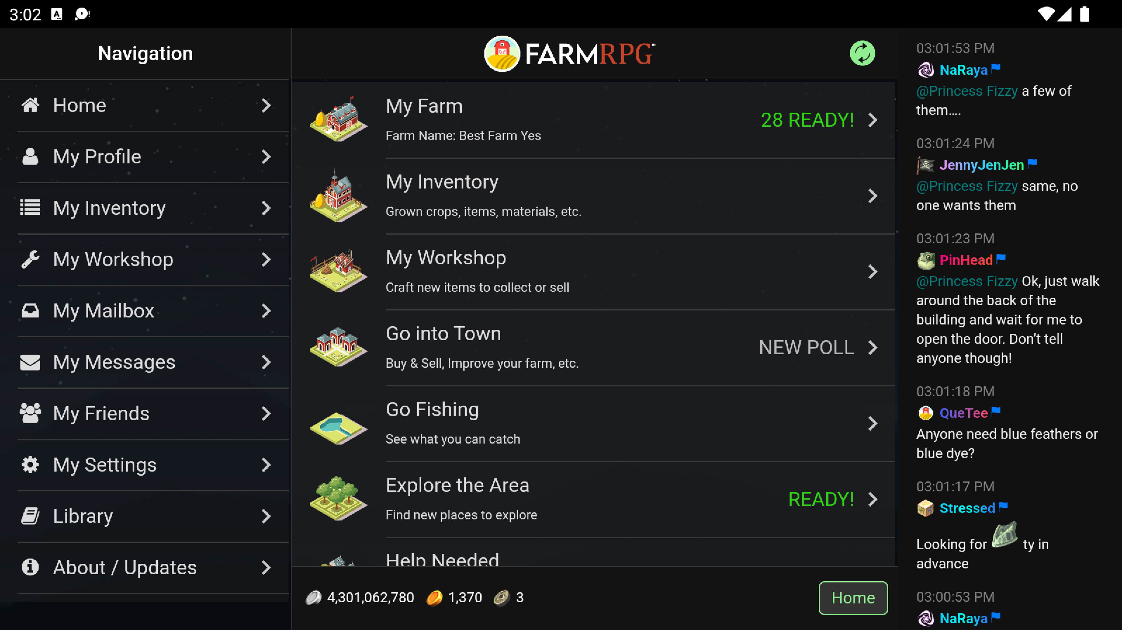 Screenshot of Farm RPG