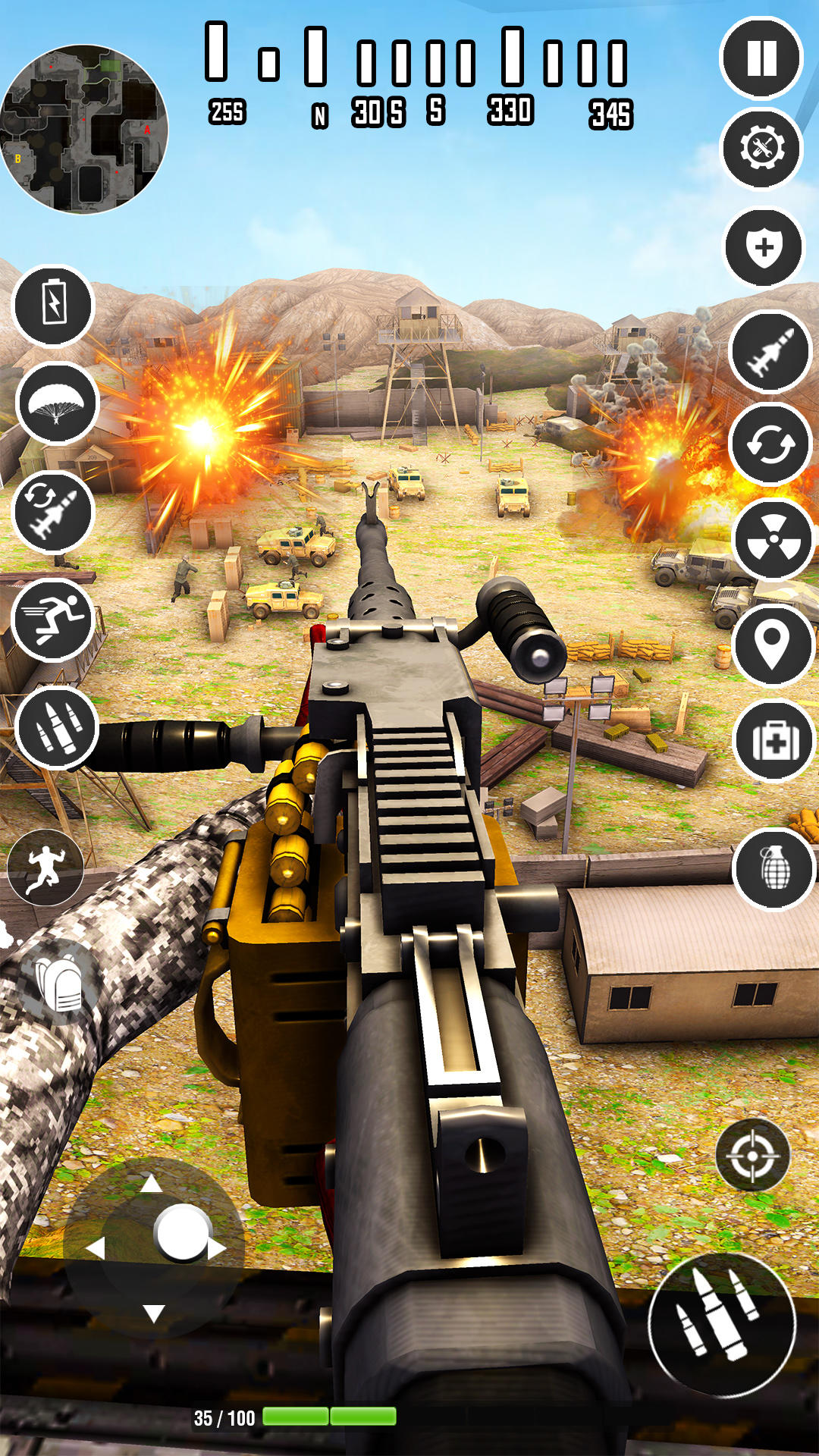 Gunship Combat: Helicopter 3D Game Screenshot