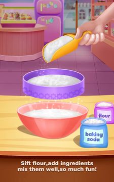 Cupcake Bakery Shop Game Screenshot