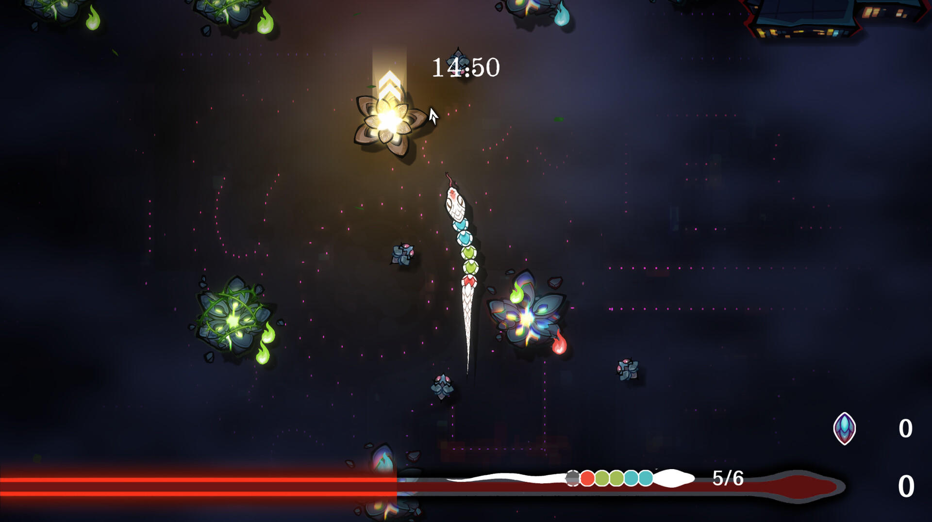 Snake Crush Game Screenshot