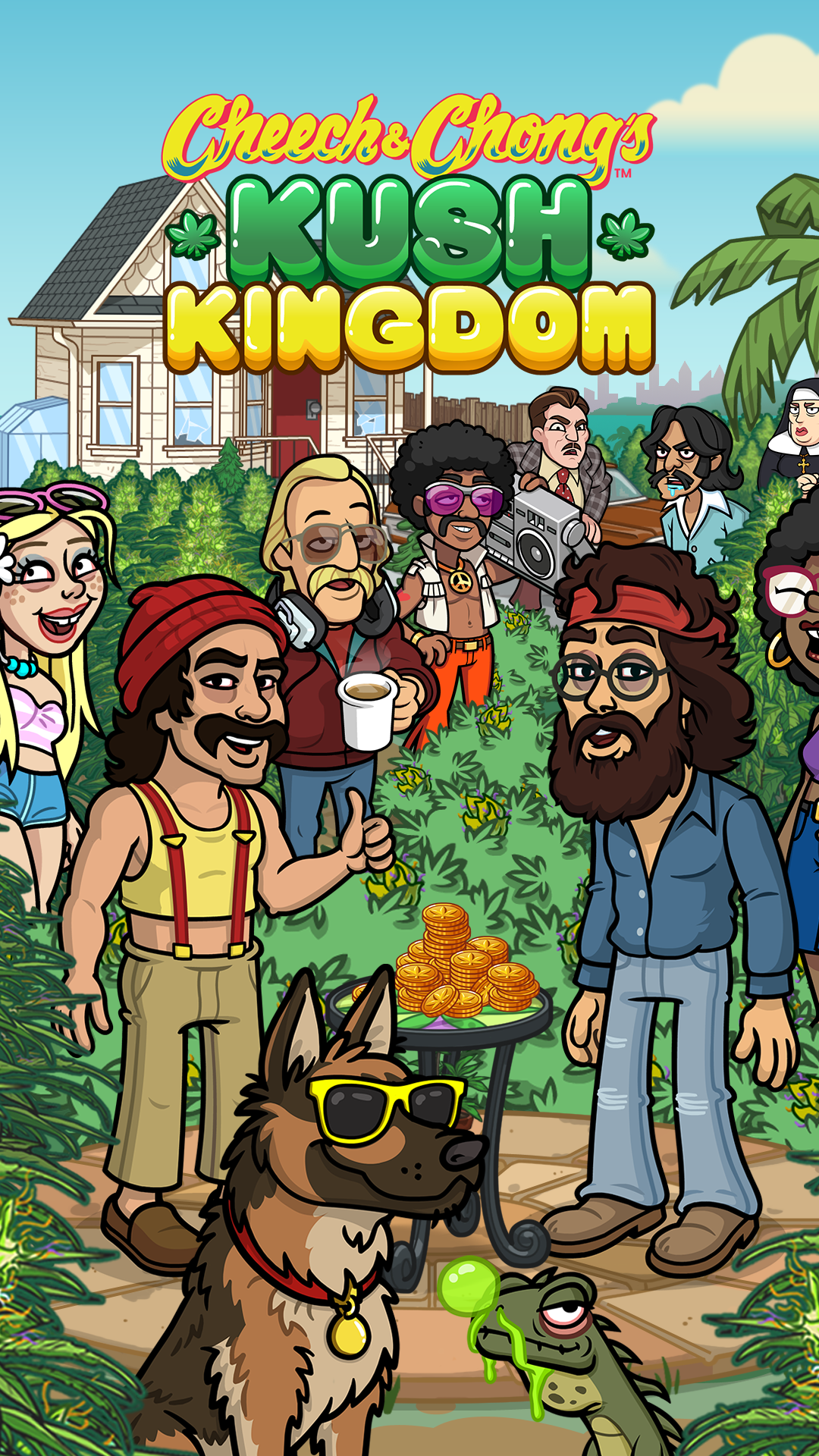 Cheech & Chong's: Kush Kingdom ゲームのスクリーンショット