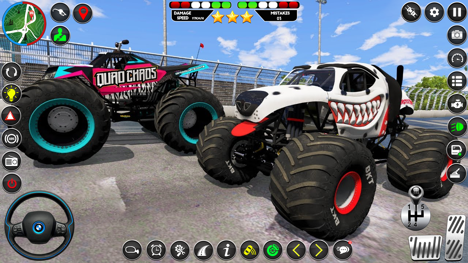 Monster Truck: Stunt Games ภาพหน้าจอเกม