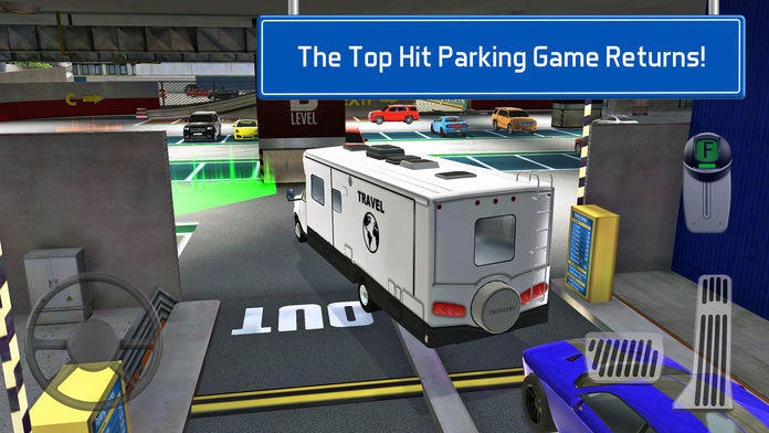 Multi Level 7 Car Parking Garage Park Training Lot Game Screenshot
