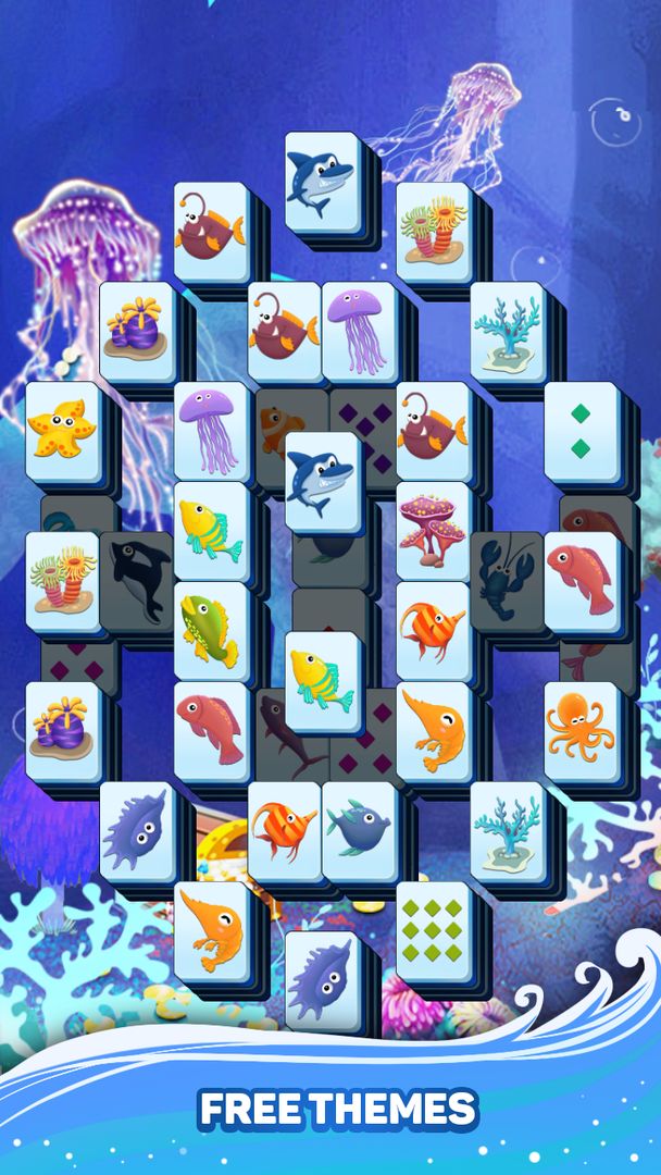 Screenshot of Mahjong Ocean