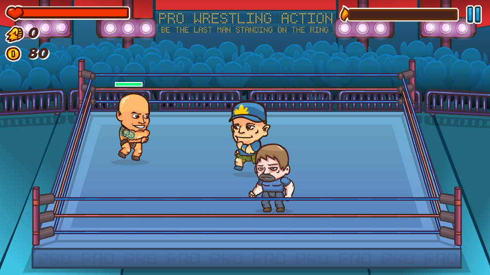 Pro Wrestling Action Game Screenshot