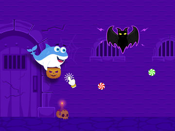 Baby Shark - Candy Challenge Game Screenshot