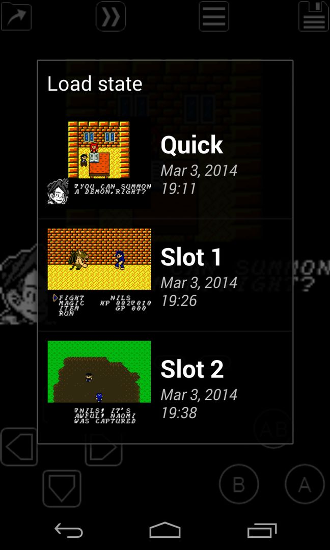 My OldBoy! - GBC Emulator screenshot game