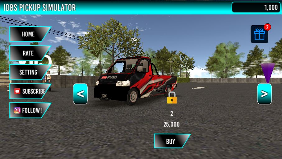 Screenshot of IDBS Pickup Simulator