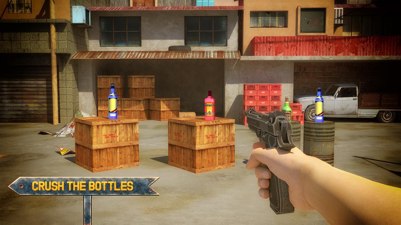 Screenshot 1 of Especialista em Jogos 3D de Atirar em Garrafas 2.0