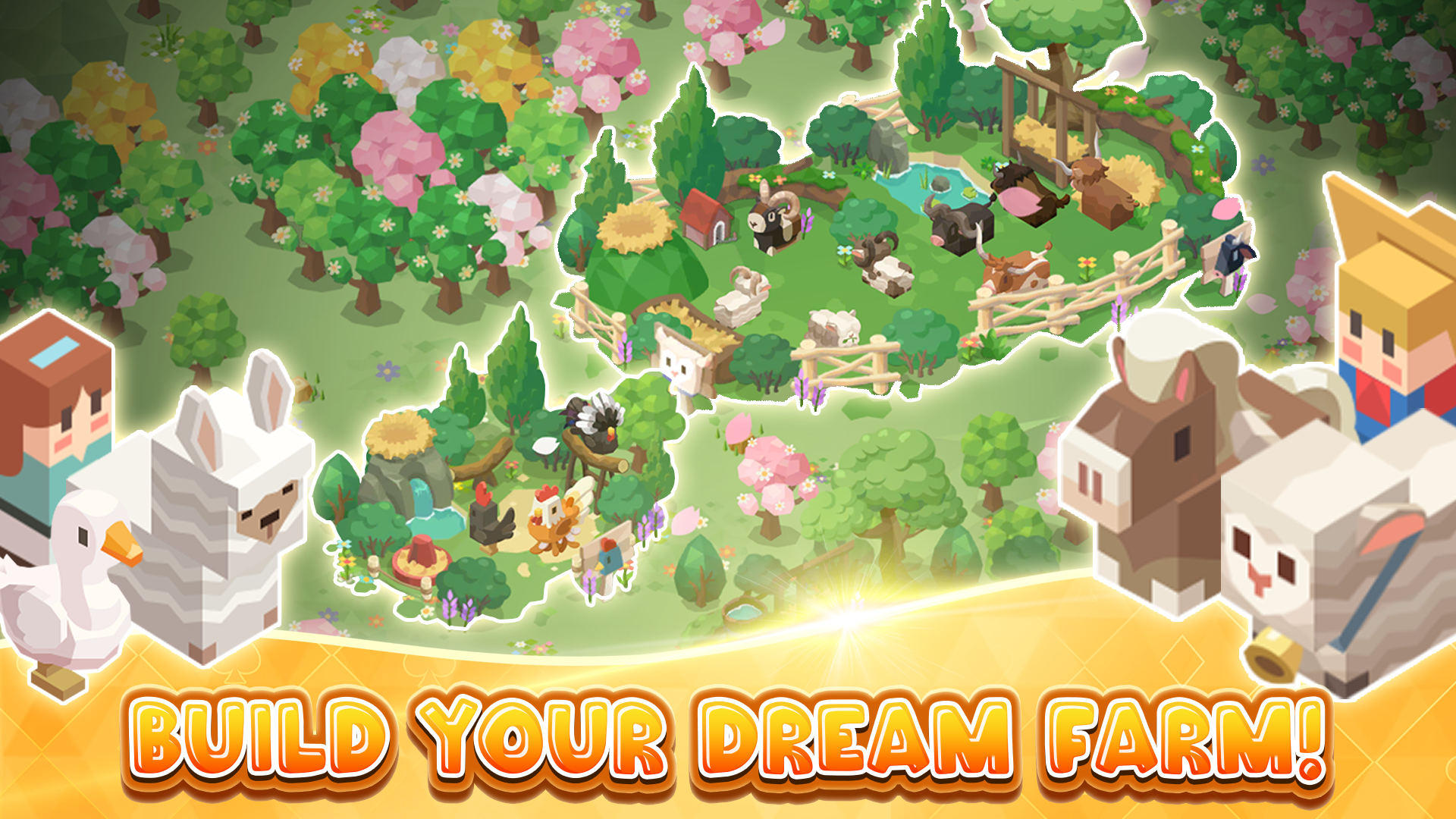 Solitaire Farm Village Game Screenshot