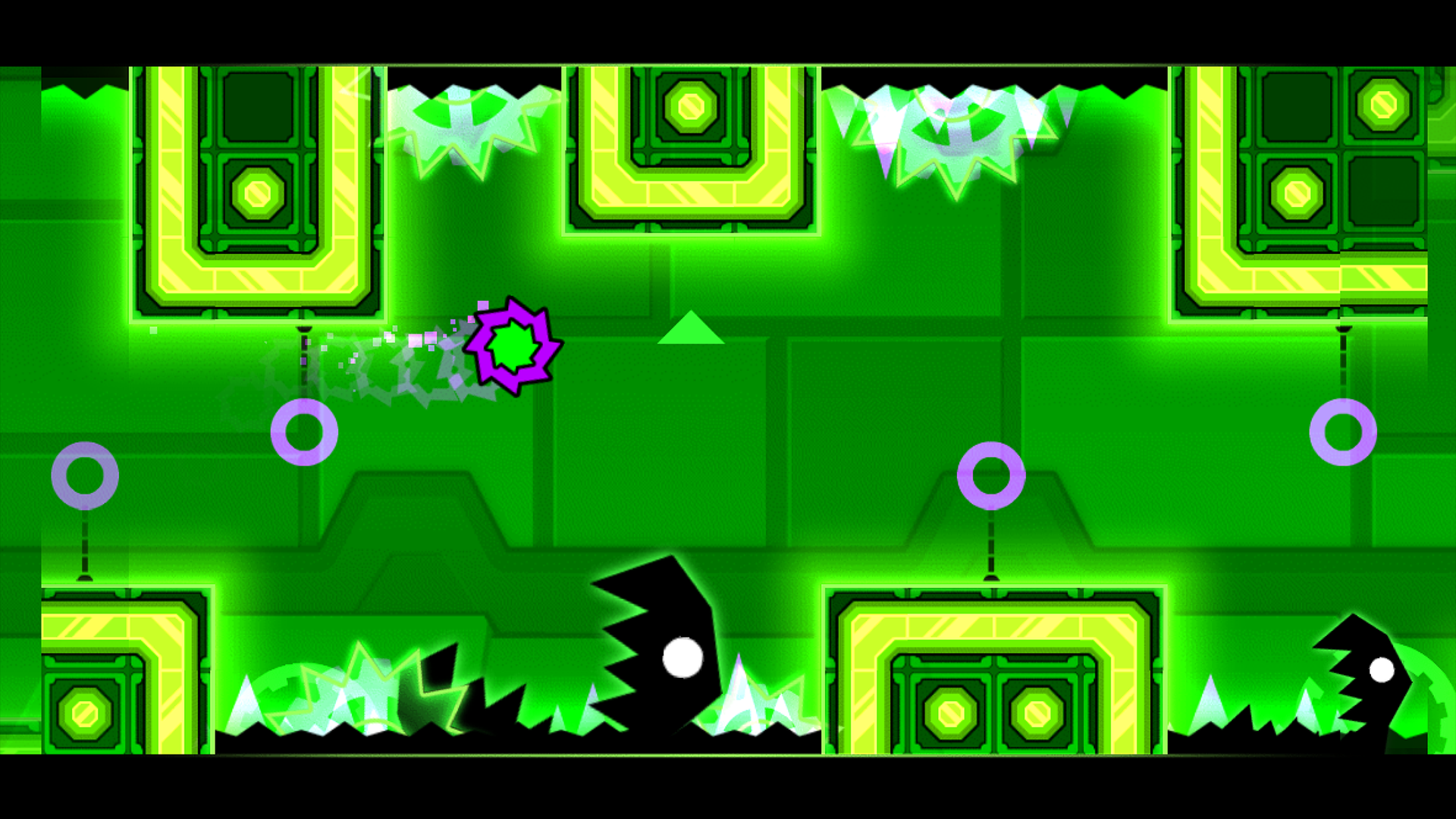 Geometry Dash Meltdown Game Screenshot