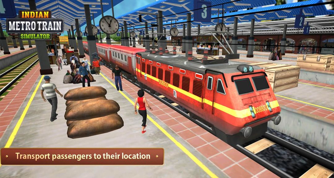 Indian Metro Train Simulator遊戲截圖