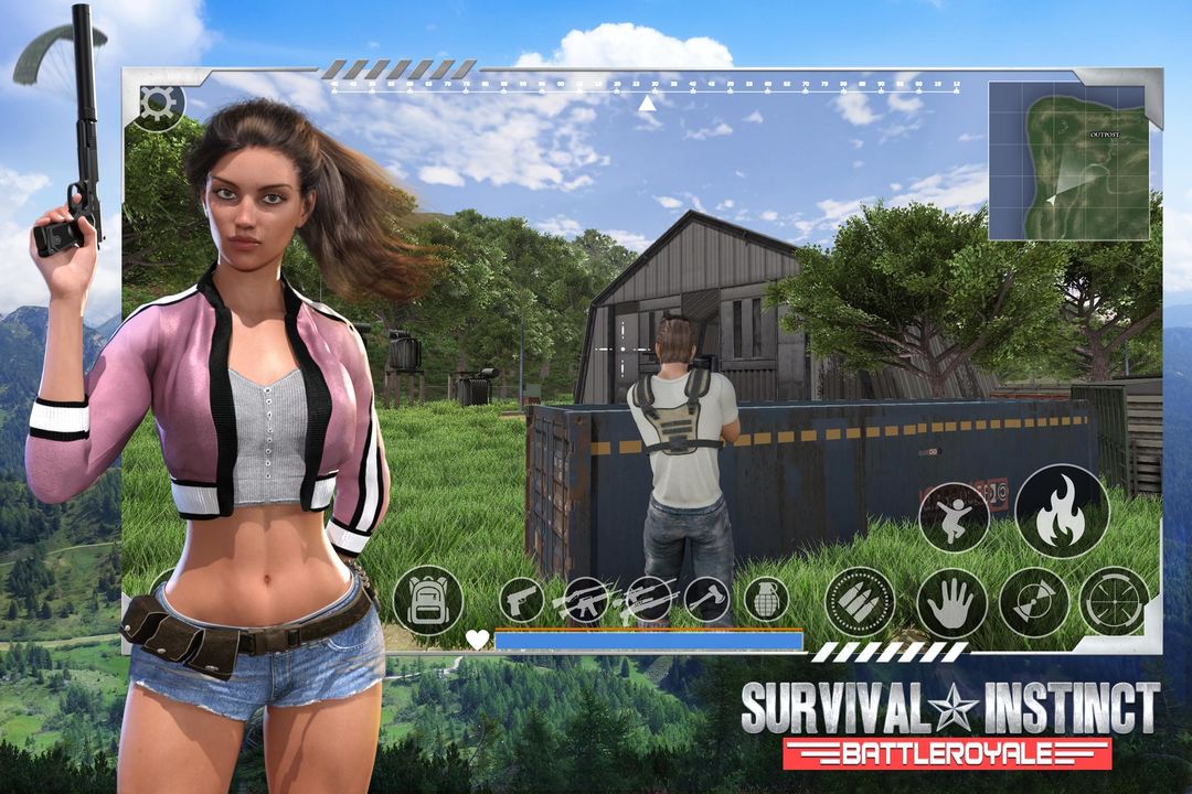 Survival Instinct: Battle Royale 게임 스크린 샷