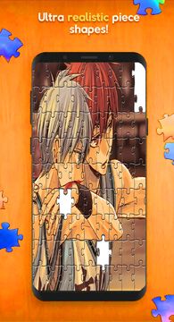 Kuroko no Jigsaw Puzzle Game Screenshot
