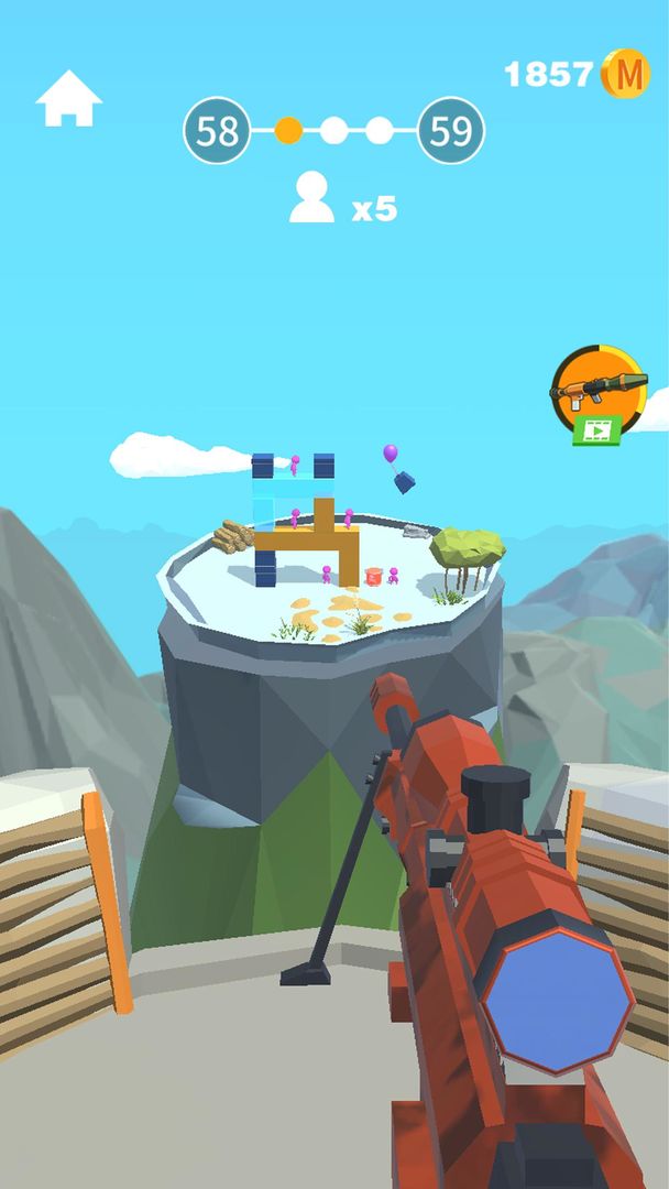 Screenshot of Pocket Sniper!