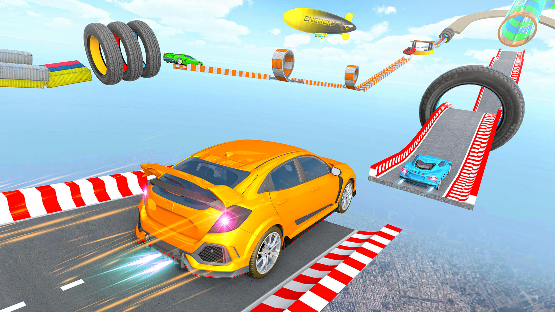 Mega Ramp - Car Stunt Games Game Screenshot