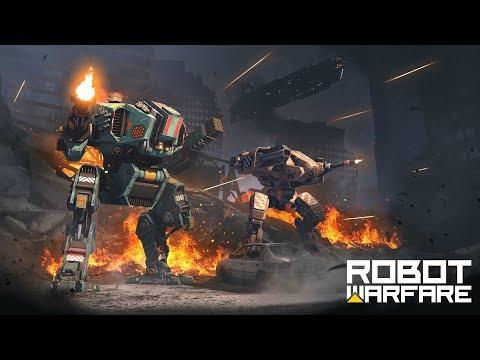 Captura de Tela do Vídeo de Robot Warfare: PvP Mech Battle