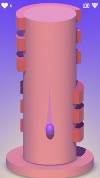 Fall Ball : Addictive Falling Game Screenshot